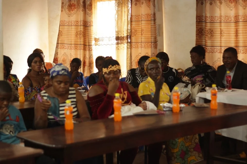 Bafoussam fellowship with widows and orphans