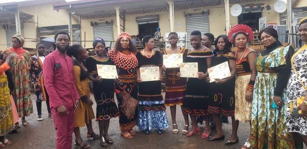 Graduation of orphan apprentices in Nkambe