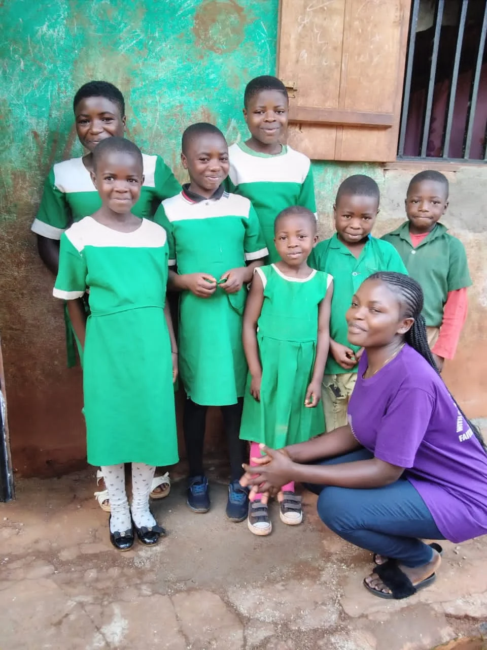 Volunteers serving the community