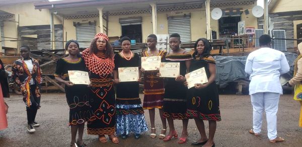 Orphans During One of Their Training Sessions