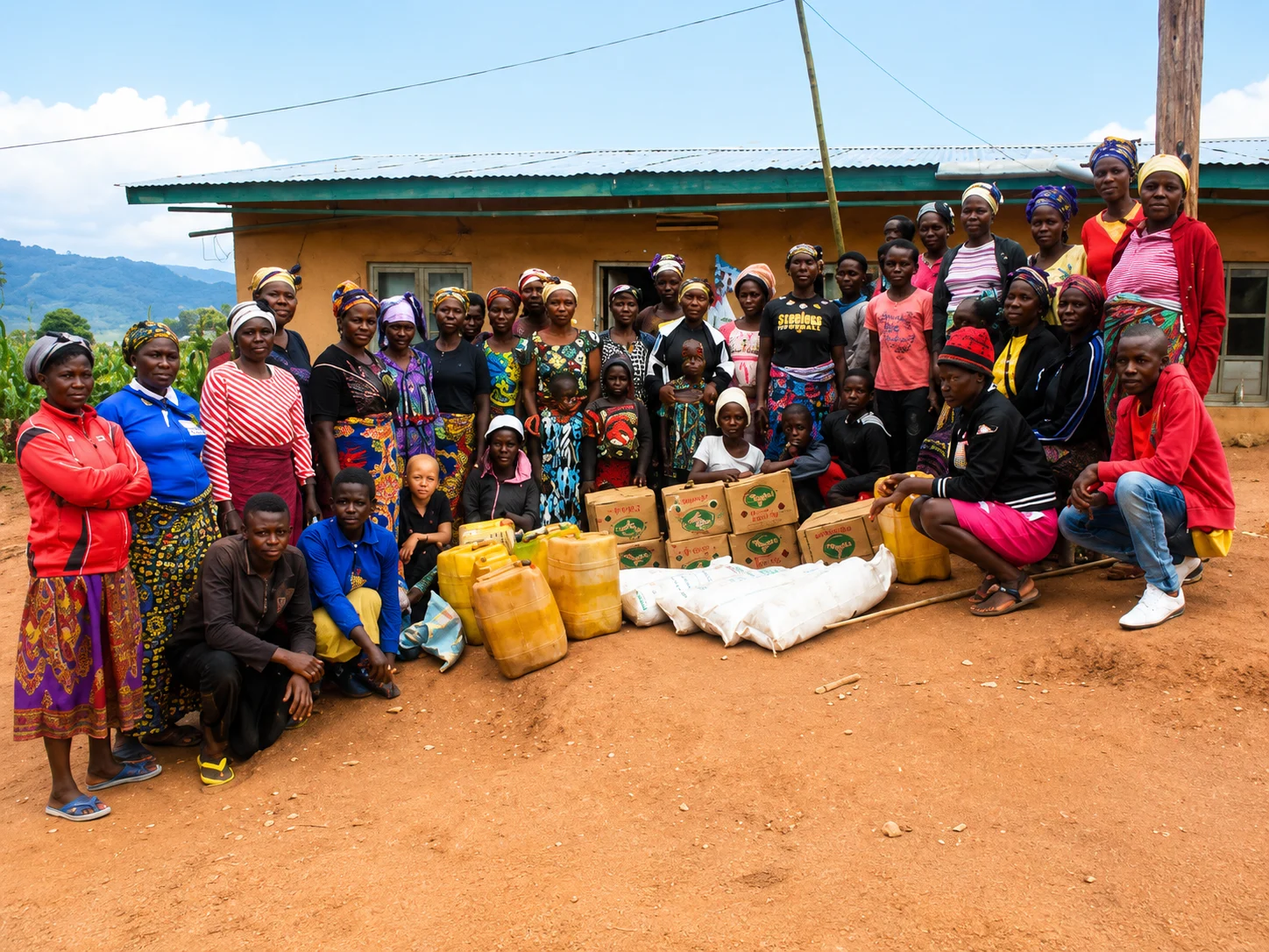 Food distribution event